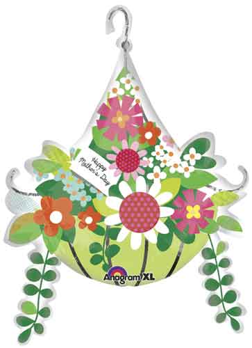 free clip art hanging flower baskets - photo #40