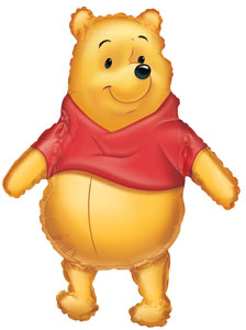 Pooh Shape Foil Balloon