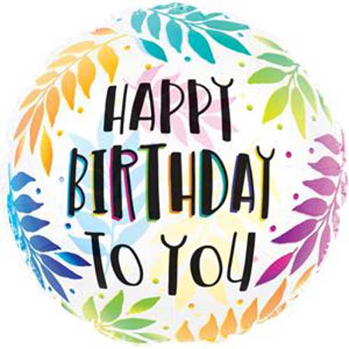 Birthday Foil Balloons