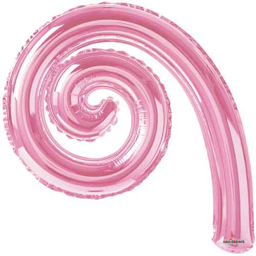 14" Magenta Spiral Air-Fill Balloons