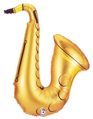 Saxophone Shape Foil Balloon