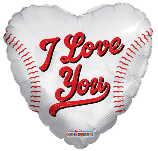 I Love You Sport Foil Balloon