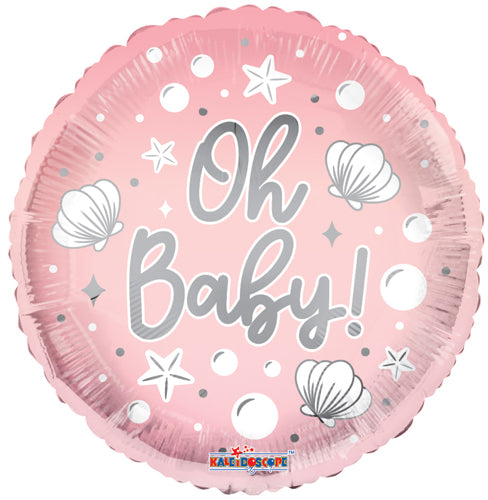 Oh Baby! Pink Foil Balloons