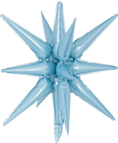 22 Inch Light Blue Starburst
