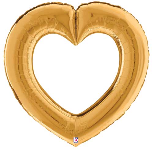 Linking Heart Gold Shape
