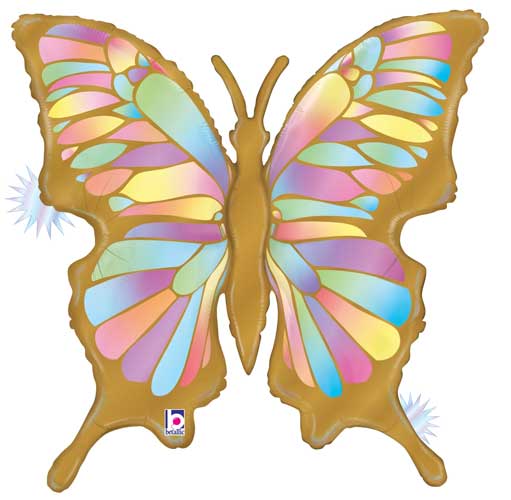 Opal Butterfly Balloons
