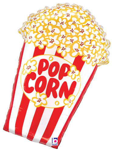 Circus Popcorn Box Shape