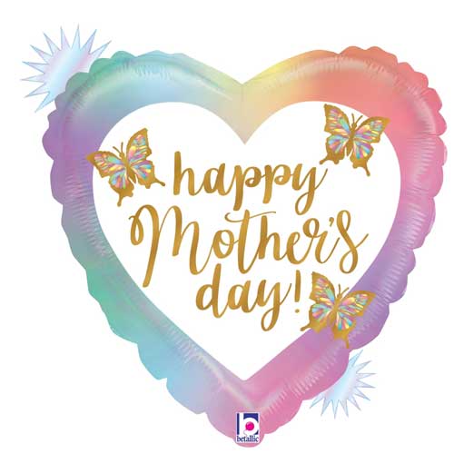 Opal Mother's Day Butterflies Balloons