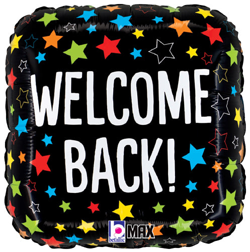 Welcome Back Stars Foil Balloons
