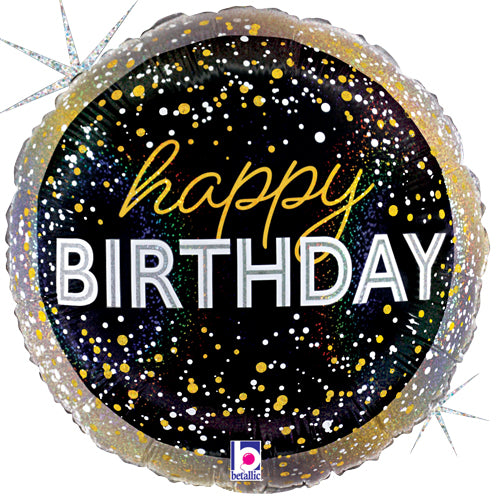 Metallic Birthday Party Foil Balloons