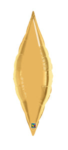 Taper Gold Foil Balloons
