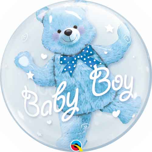 Double Bubble Baby Blue Bear