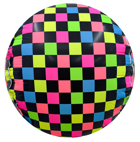 Deco Neon Disco Ball Foil Balloons