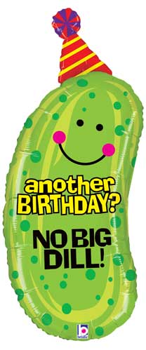 Birthday No Big Dill Balloon Shape
