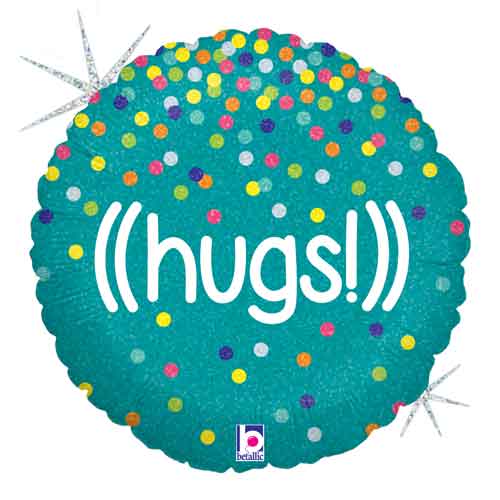 Glittering Hugs Balloons