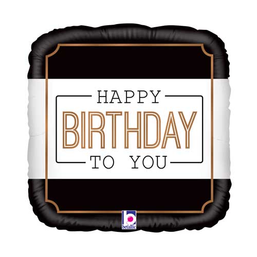 Birthday Classic Foil Balloon