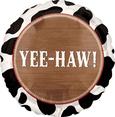 Yeehaw Howdy Foil Balloons