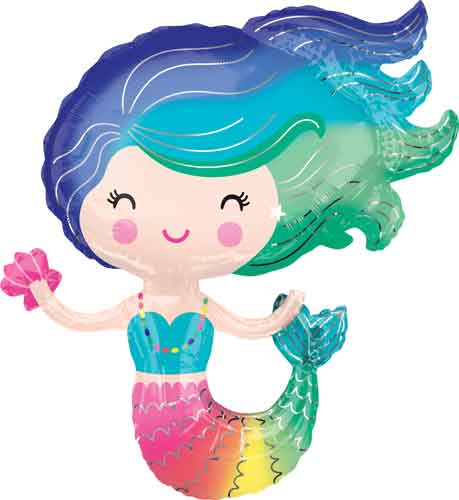 Mermaid Balloon Shape