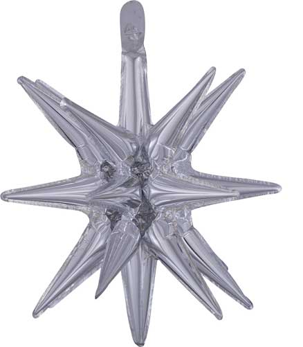 20 Inch Silver Small Magic Star