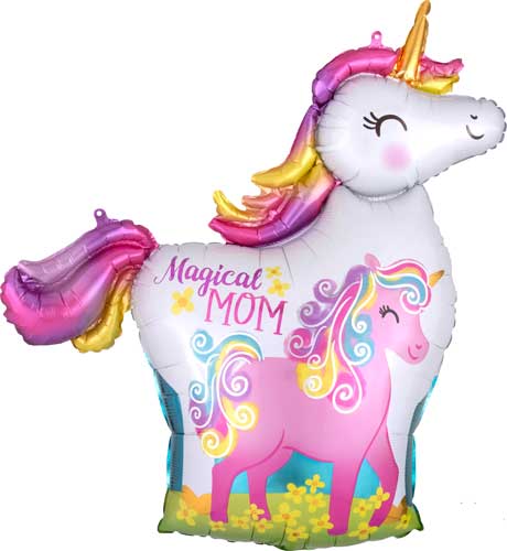 Unicorn Mama & Baby Shape