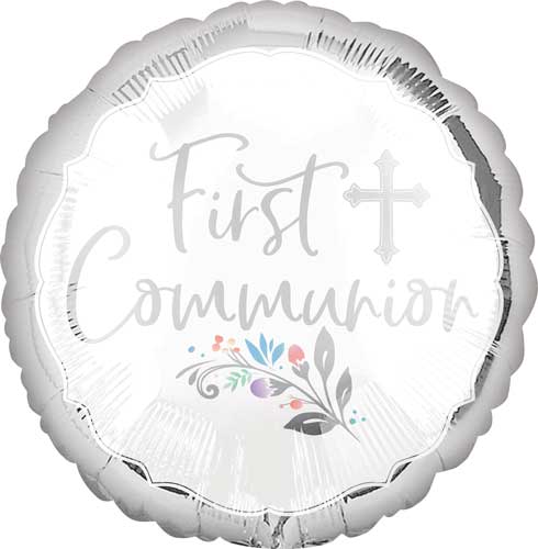 First Communion Foil Balloons
