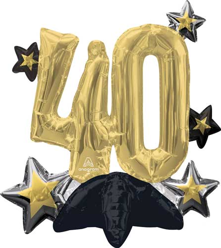 AirLoonz Celebrate 40 Shape