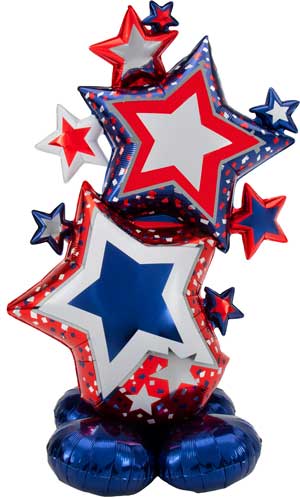 AirLoonz Patriotic Cluster Shape