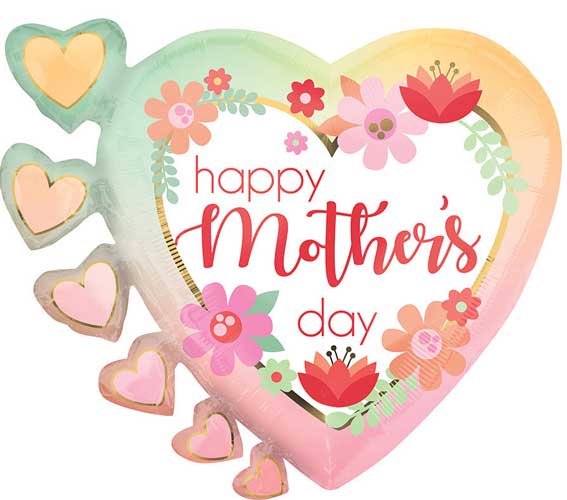 Mother's Day Filtered Ombre Shape