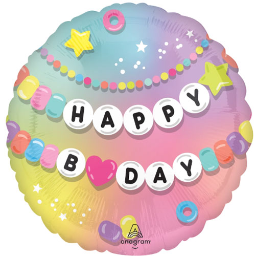 Friendship Happy Birthday Foil Balloons