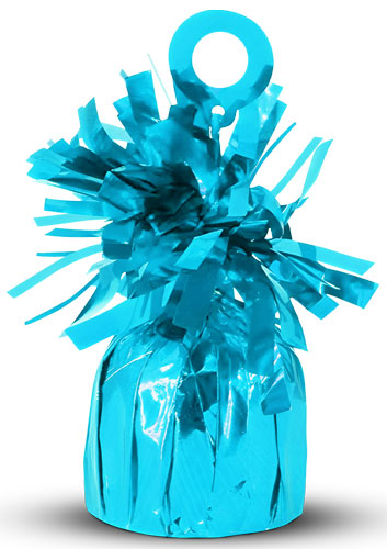 6oz Light Blue Fringed Weight - Box of 12