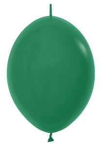 12 Fashion Forest Green Link-O-Loons