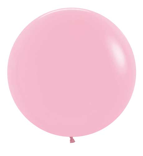 Fashion Bubble Gum Pink Latex Balloons