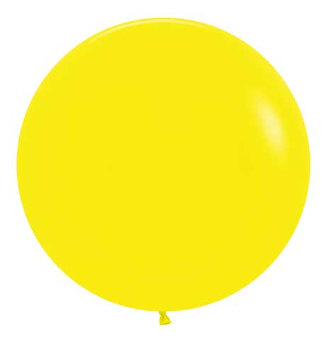 Fashion Yellow Latex Balloons
