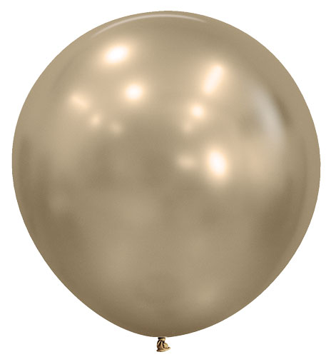 24 Silk Gold Dust Sempertex Balloons