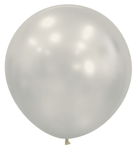 24 Silk Oyster White Sempertex Balloons