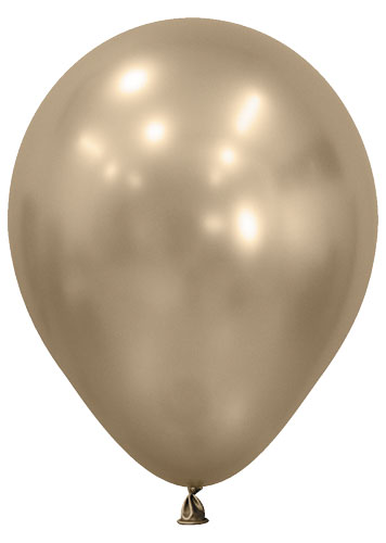 5 Silk Gold Dust Sempertex Balloons