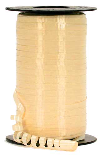 Vanilla Curling Ribbon