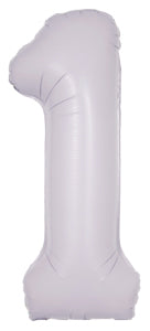 DecoNumber 1 Lilac Balloon