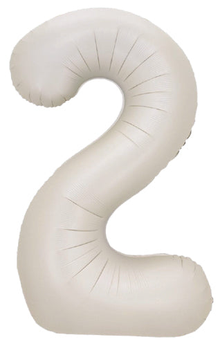 DecoNumber 2 Latte Balloon