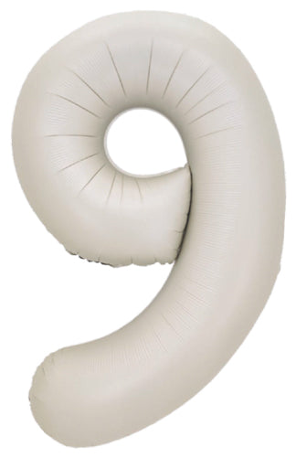 DecoNumber 9 Latte Balloon
