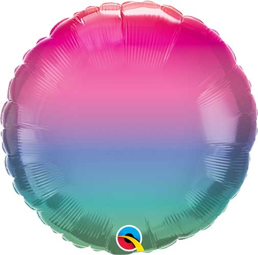 18 inch Ombre Jewel Foil Balloons