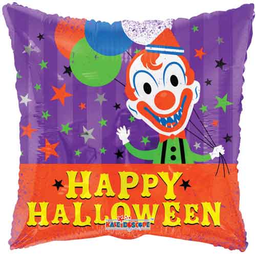 Halloween Scary Clown Foil Balloons
