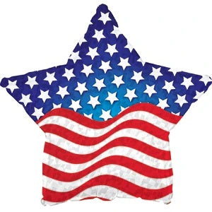 Patriotic Waving Star Balloons