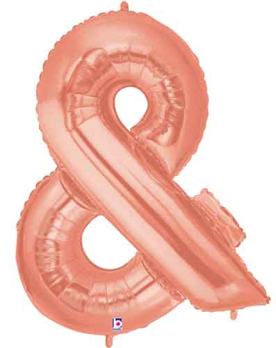 Megaloon Ampersand Foil Balloon