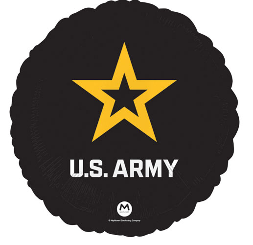 United States Army Foil Balloons
