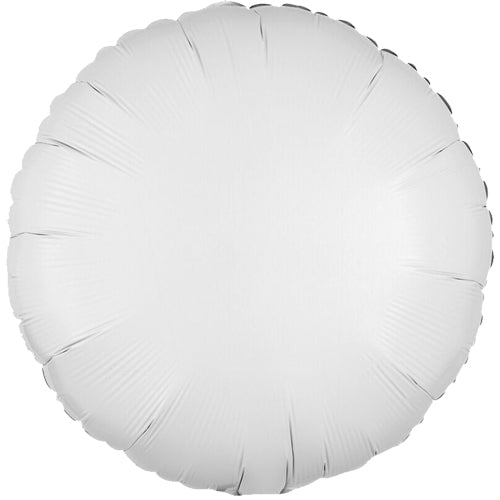 18 inch Anagram White Round