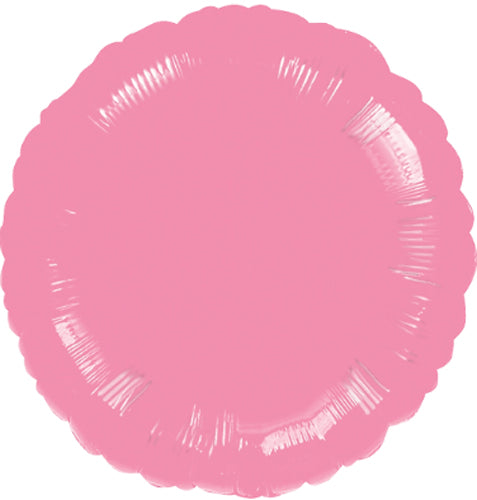 18 inch Metallic Pink Rounds