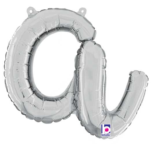 14" Air-Fill Script Letter Balloons