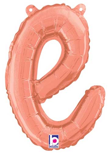 14" Air-Fill Script Letter Balloons