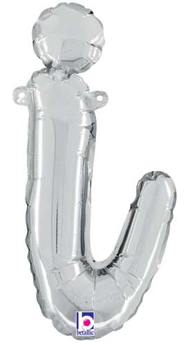 14" Air-Fill Script Letter Balloons